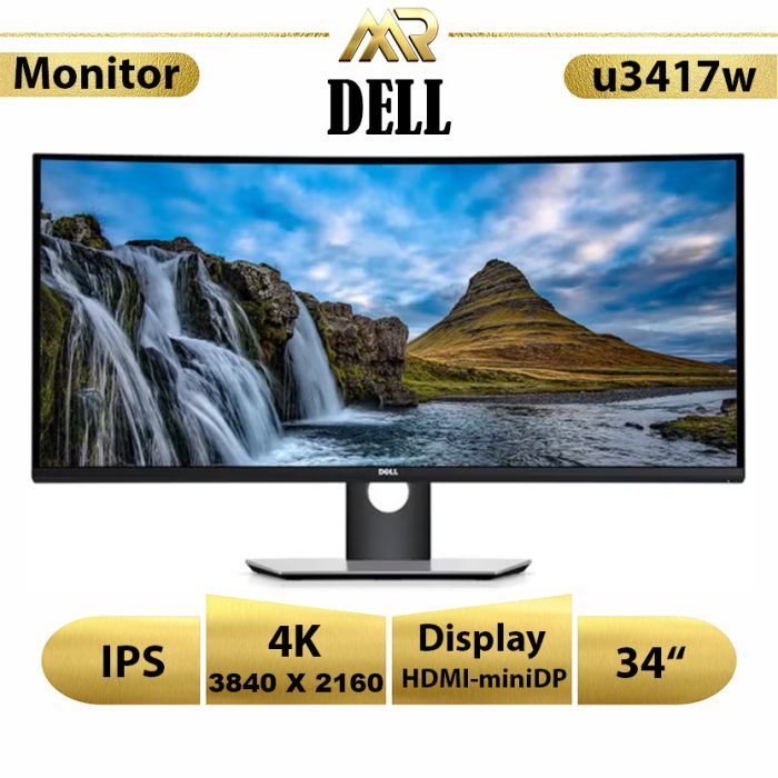 مانیتور استوک دل مدل u3417w سایز34 اینچ