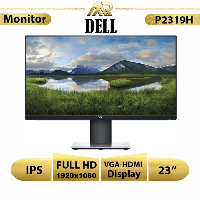 تصویر مانیتور استوک دل P2319H سایز23 اینچ
