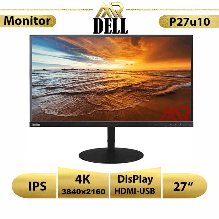 مانیتور استوک لنوو P27U-10 سایز 27 اینچ