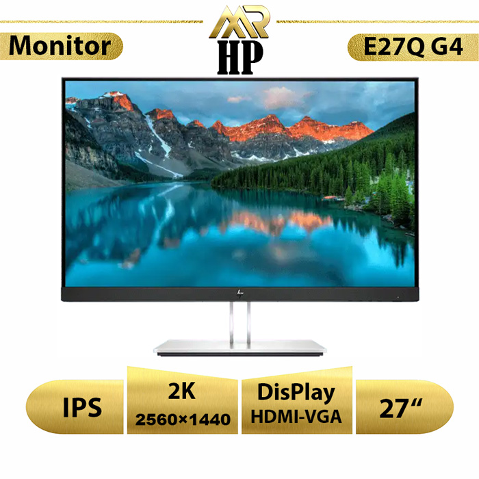 مانیتور استوک HP E27Q G4 سایز 27 اینچ