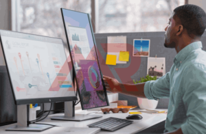 مانیتور استوک HP E27Q G4 سایز 27 اینچ